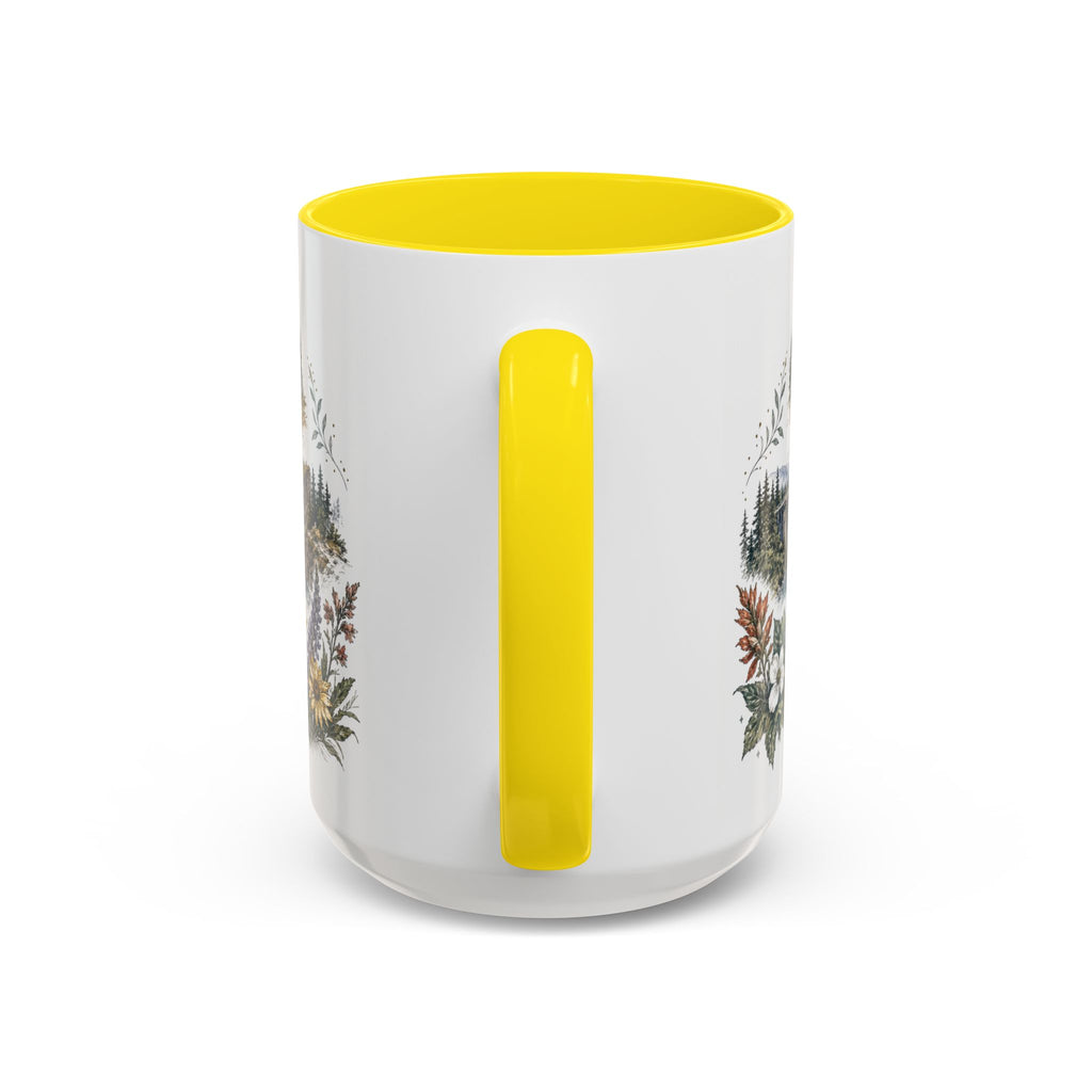 Columbia River Gorge Mug, Pacific Northwest Travel Souvenir, Bucket List Gift, Accent Ceramic Coffee Mug 11oz 15oz