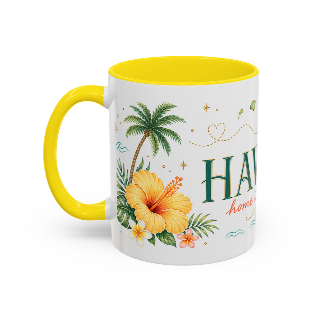 Hawaii State Map Mug | Moving Away Gift | Long Distance Friendship Coffee Cup