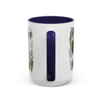 Queen Charlotte Sound Coffee Mug | Travel Destination Souvenir Gift | Accent Color Ceramic 11oz 15oz