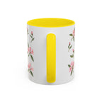 Washington Coast rhododendron Mug, State Flower Floral Coffee Cup, 11oz Botanical Gift