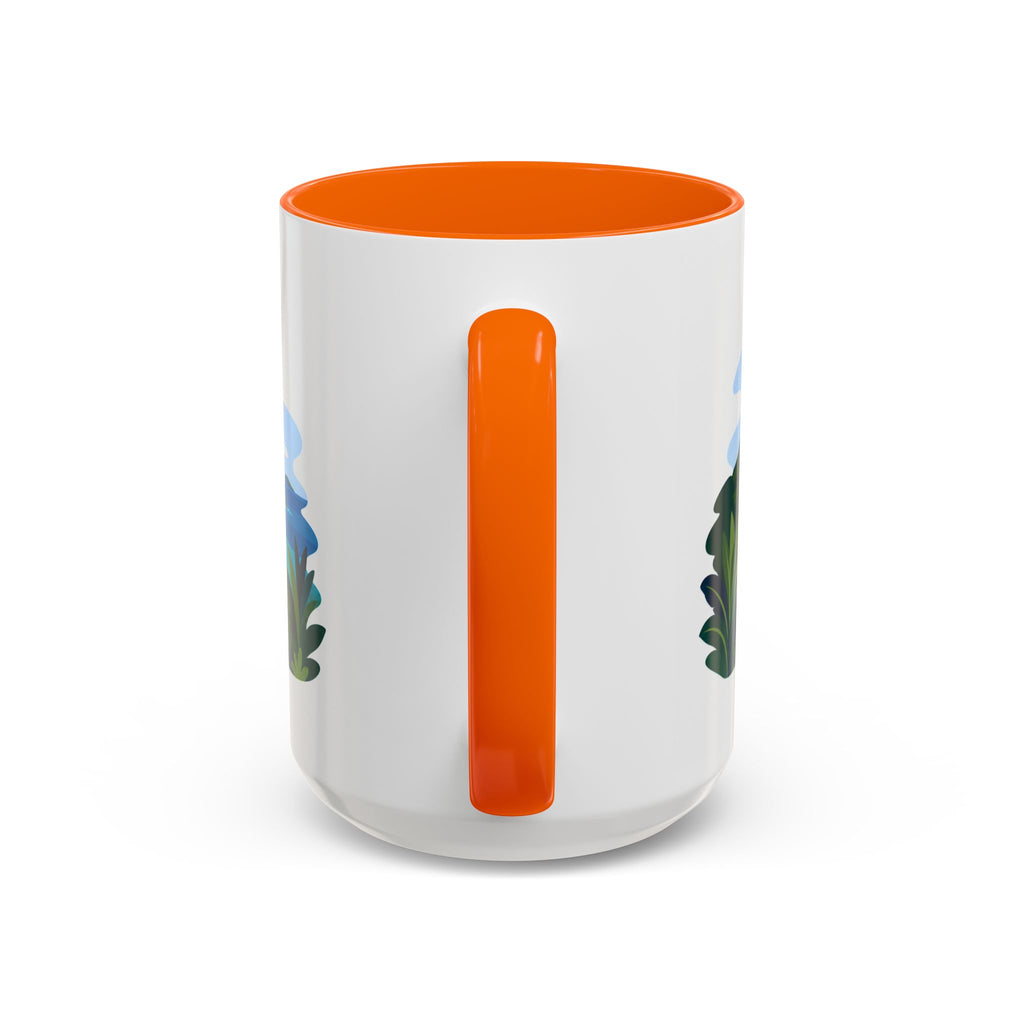 Virgin Islands National Park Coffee Mug | Solid Color Block Park Souvenir | 11oz 15oz Accent Mug