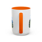 Virgin Islands National Park Coffee Mug | Solid Color Block Park Souvenir | 11oz 15oz Accent Mug