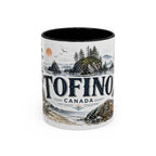 Tofino Mug, Canada Travel Souvenir, Bucket List Gift, Accent Ceramic Coffee Mug 11oz 15oz