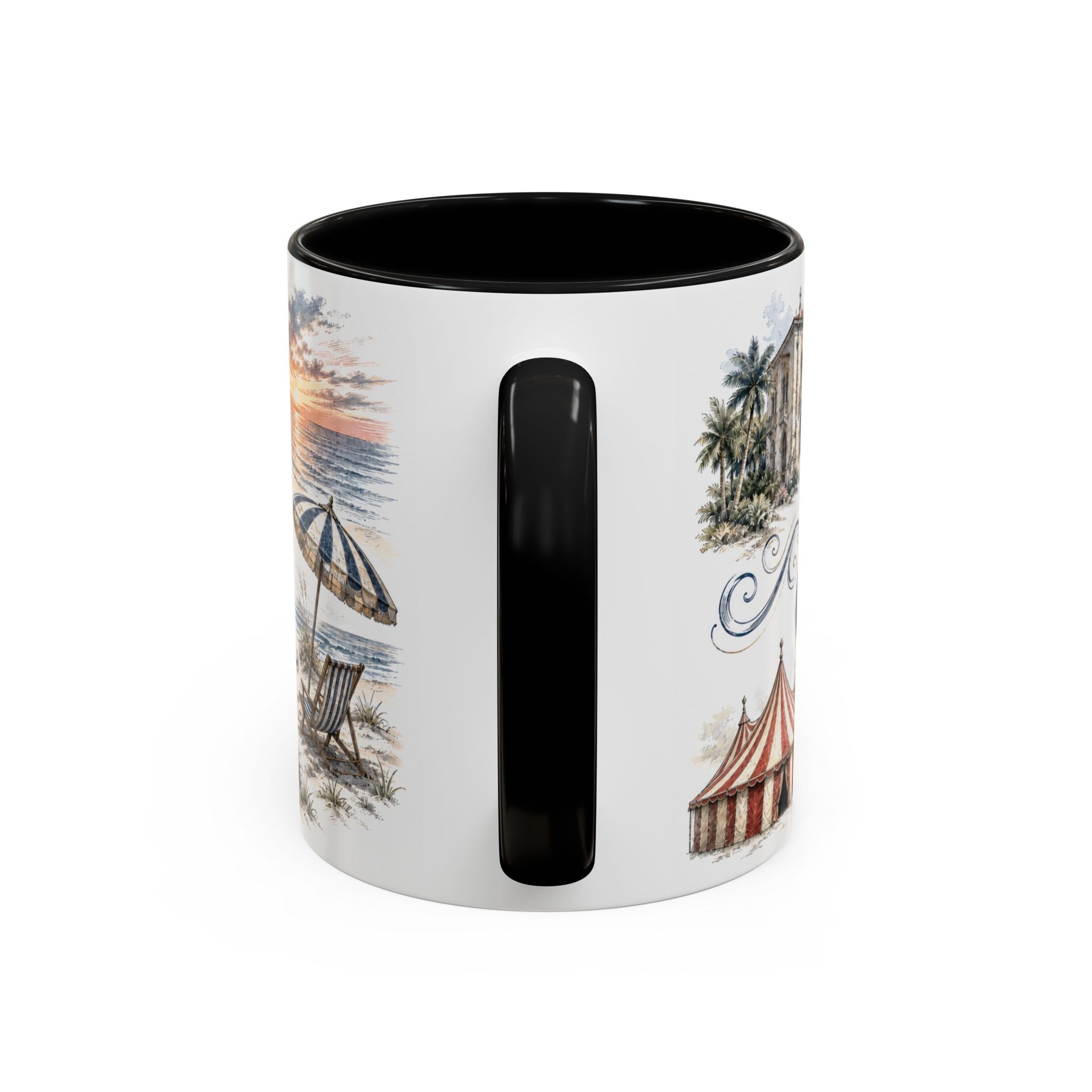 Sarasota Coffee Mug | United States Travel Souvenir | Vintage Illustrated City Gift | 11 oz 15 oz Accent Mug