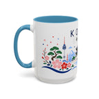 South Korea Coffee Mug | Travel Souvenir Accent Mug | Country Gift Ceramic Cup 11oz 15oz