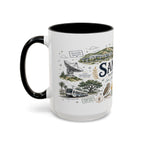 San Jose Coffee Mug | California Souvenir City Gift | Accent Color Ceramic 11oz 15oz