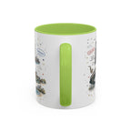 Chicago Coffee Mug | Illinois Souvenir City Gift | Accent Color Ceramic 11oz 15oz