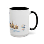 Shanghai Coffee Mug | China Travel Souvenir | Porcelain Decal City Gift | 11oz 15oz Accent Mug