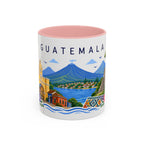 Guatemala Coffee Mug | Travel Souvenir Accent Mug | Place Gift Ceramic Cup 11oz 15oz