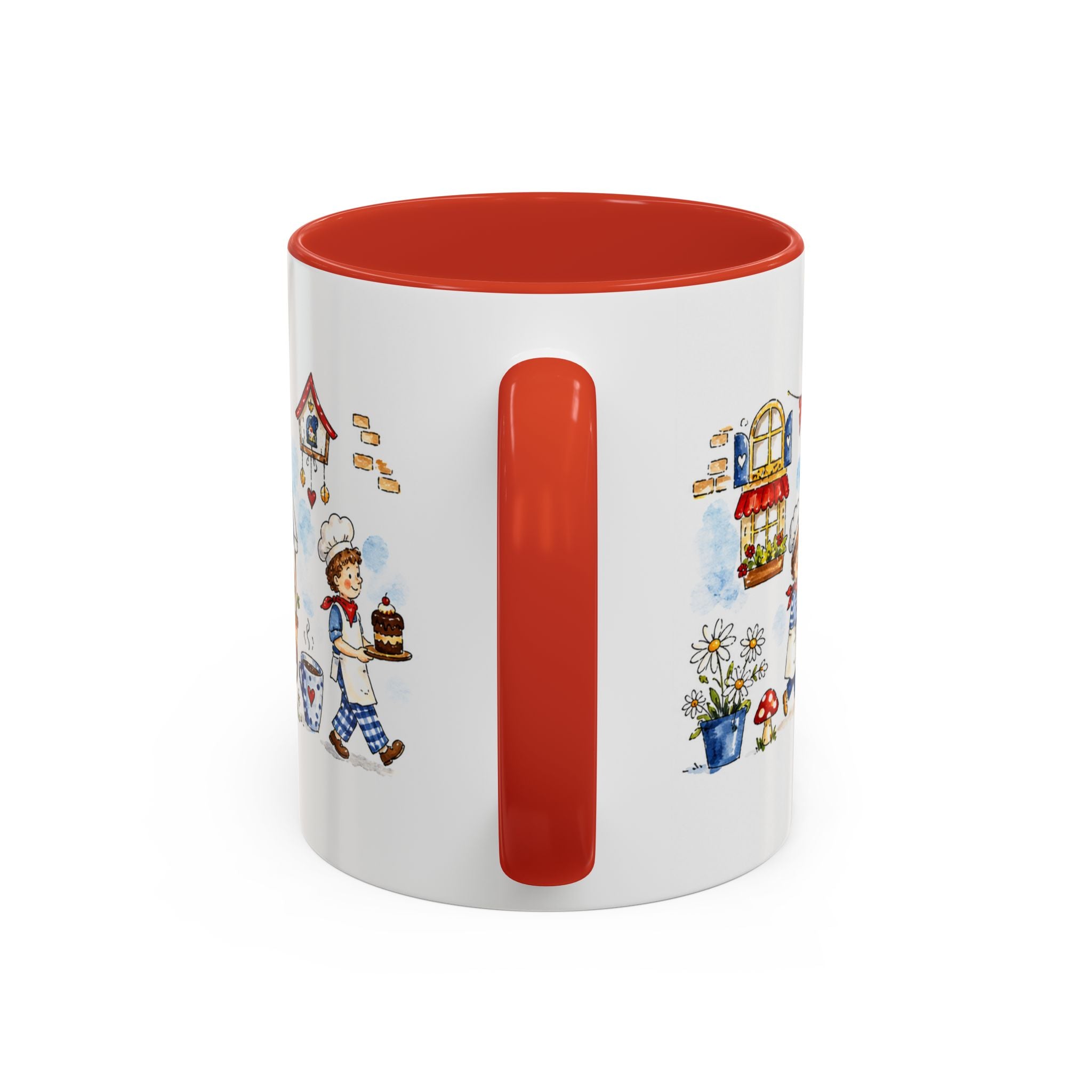 Cozy Bakery Village Mug | Storybook Pastry Accent Coffee Mug | EveryLegend