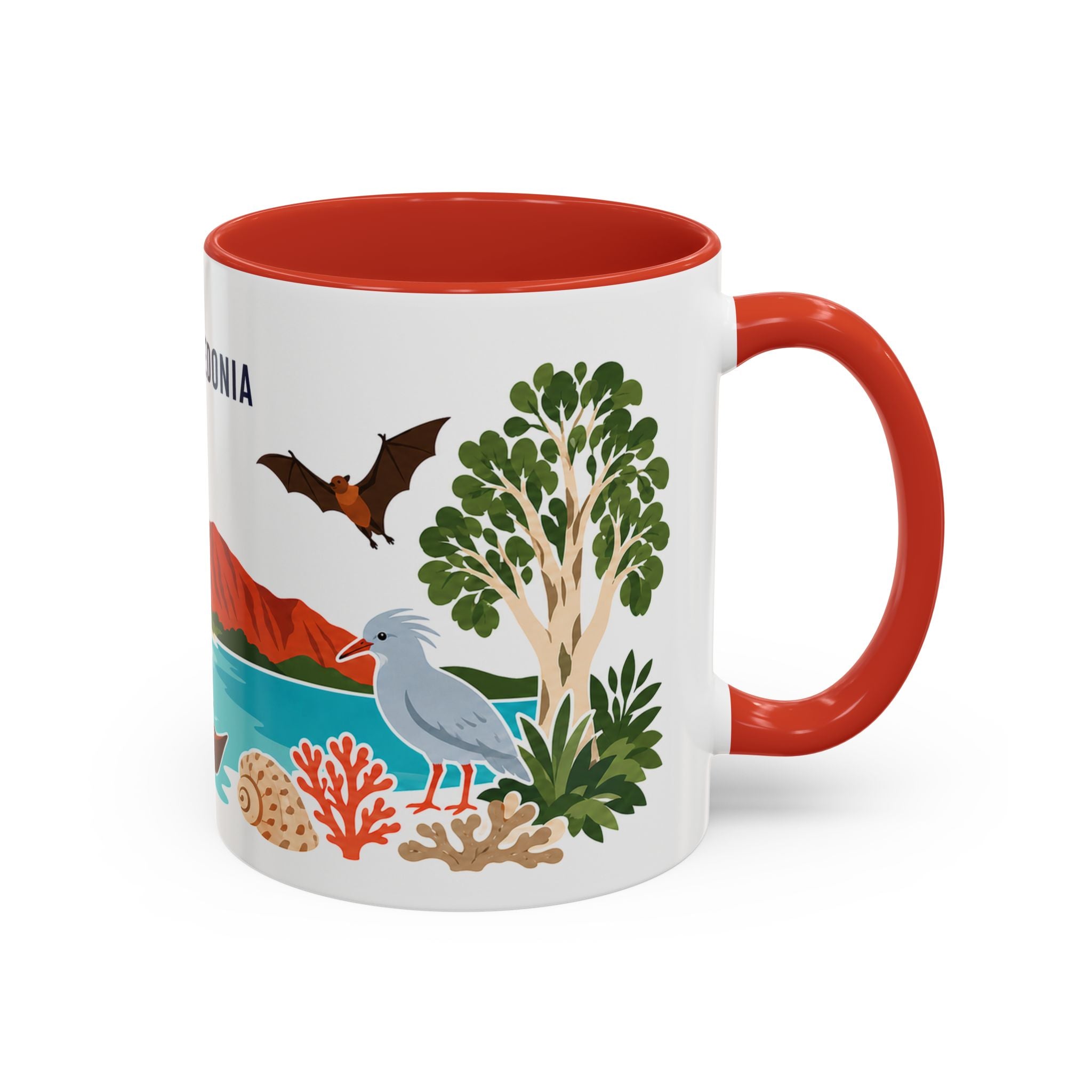 New Caledonia Coffee Mug | Travel Souvenir Accent Mug | Country Gift Ceramic Cup 11oz 15oz