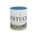 Kentucky Home State Mug | Moving Away Gift | Long Distance Friendship Coffee Cup | 11oz 15oz Accent Mug