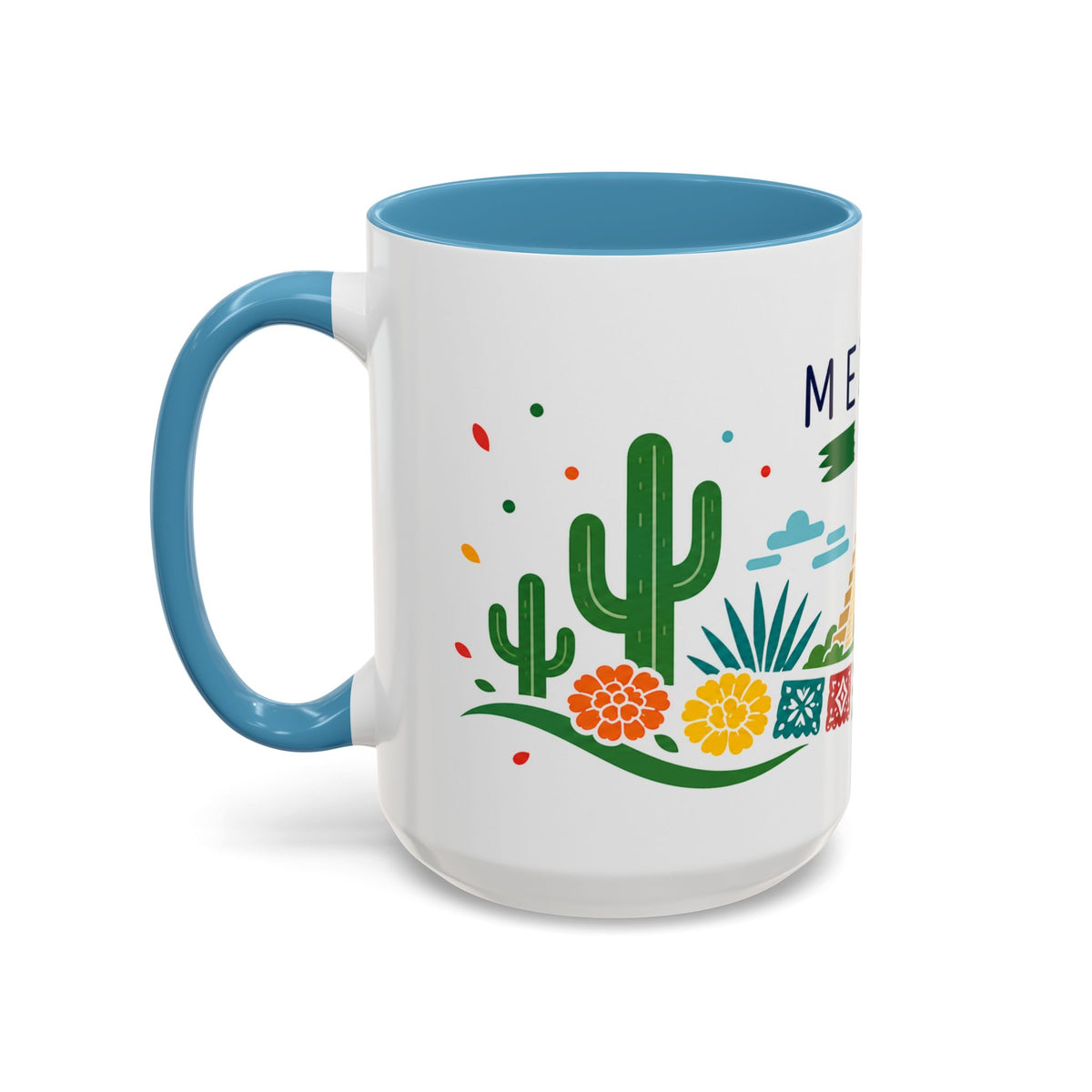 Mexico Coffee Mug | Travel Souvenir Accent Mug | Country Gift Ceramic Cup 11oz 15oz