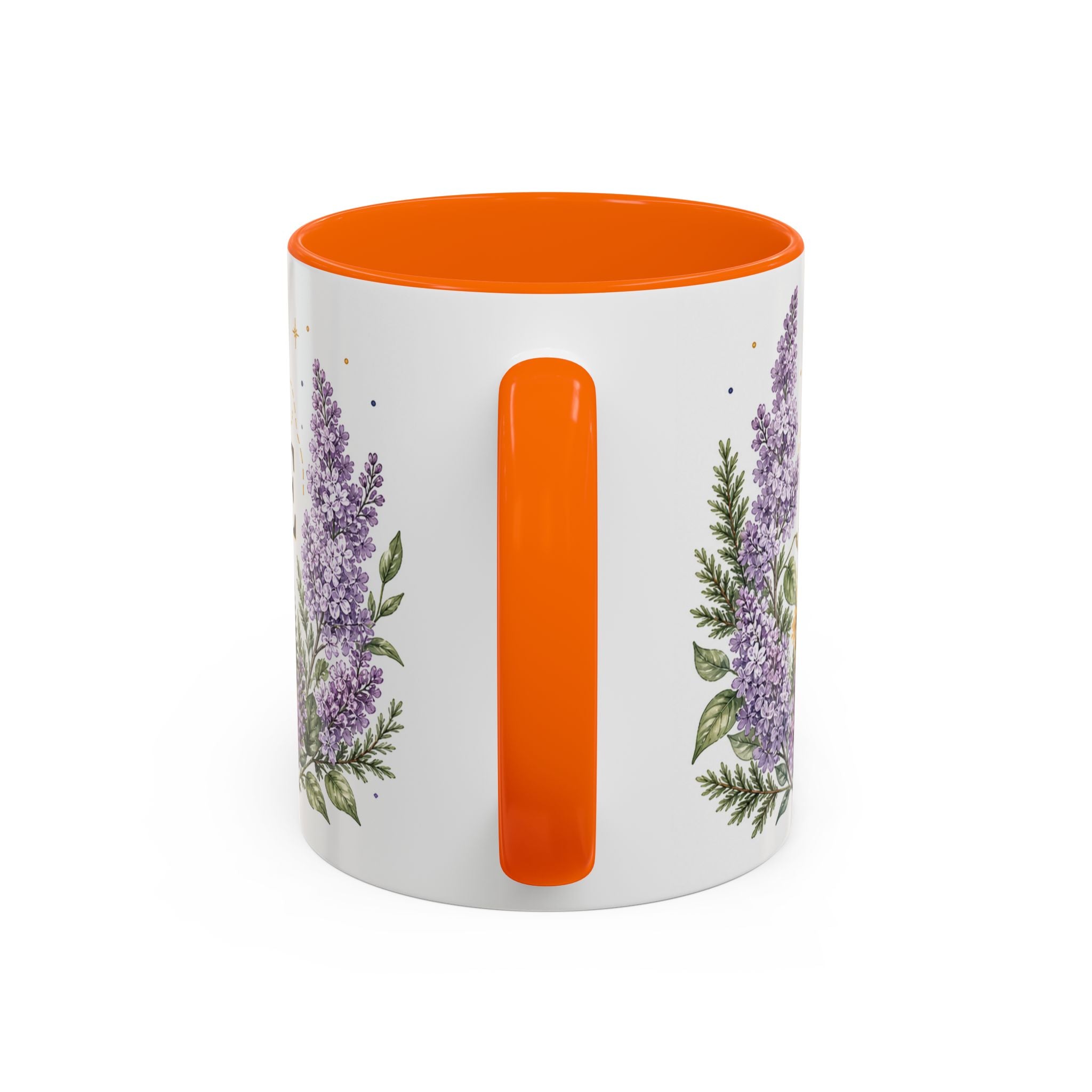 New Hampshire State Map Mug | Botanical Accents, Mountain Landscape Coffee Cup