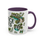Plitvice Lakes Coffee Mug | Travel Destination Souvenir Gift | Accent Color Ceramic 11oz 15oz