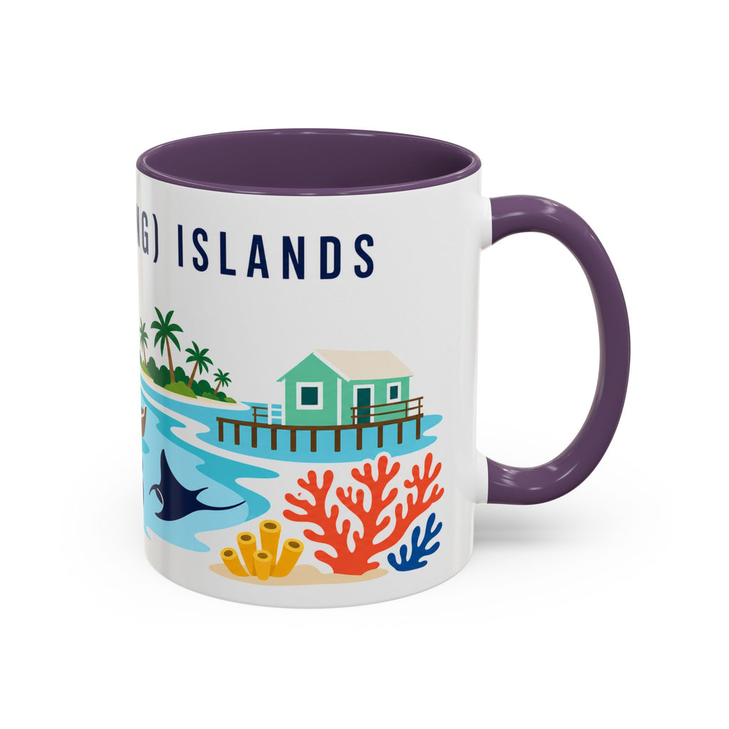 Cocos (Keeling) Islands Coffee Mug | Travel Souvenir Accent Mug | Country Gift Ceramic Cup 11oz 15oz