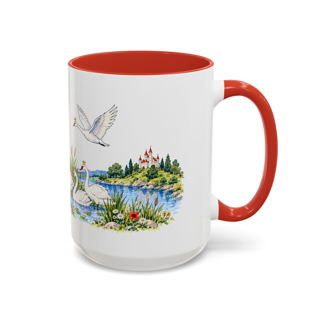 The Wild Swans Mug | Storybook Fairy Tale Accent Coffee Mug | EveryLegend