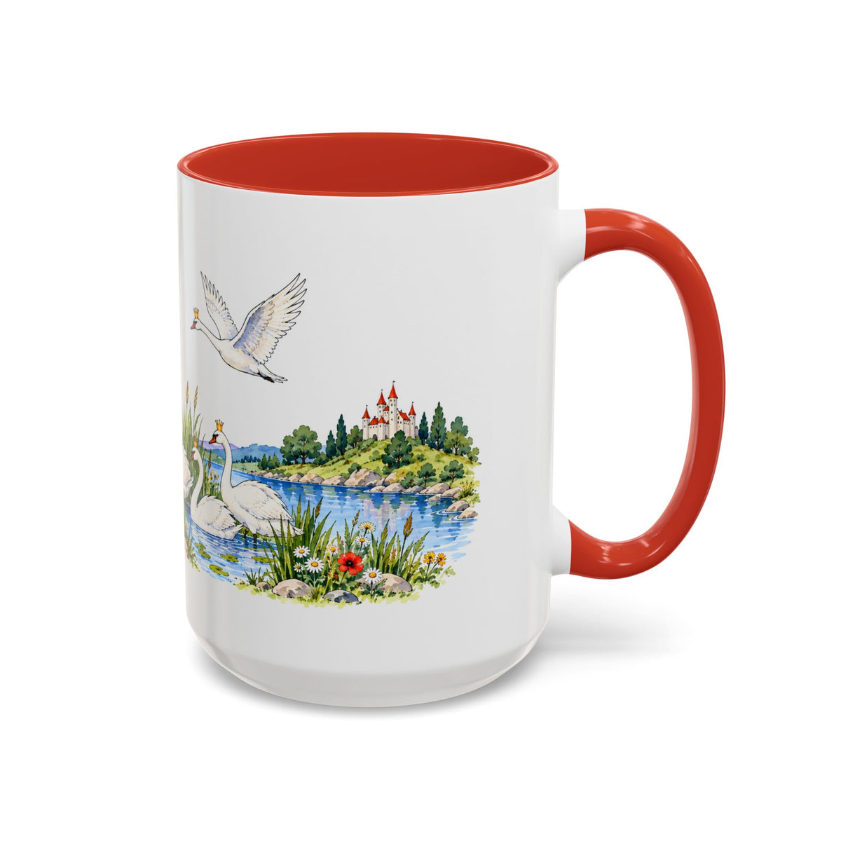 The Wild Swans Mug | Storybook Fairy Tale Accent Coffee Mug | EveryLegend
