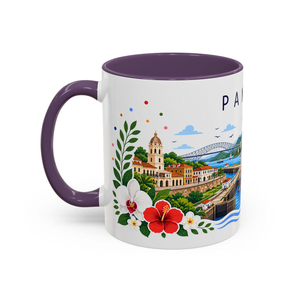 Panama Coffee Mug | Travel Souvenir Accent Mug | Place Gift Ceramic Cup 11oz 15oz