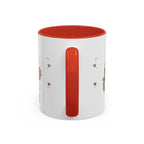 Grandma's Kitchen Hugs Coffee Mug | Gift From Grandkids | Accent Color Ceramic 11oz 15oz