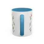 Utah Sego Lily Mug, State Flower Floral Coffee Cup, 11oz Botanical Gift
