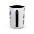 Great White North Coffee Mug | Canadian Pride Gift | Accent Color Ceramic 11oz 15oz