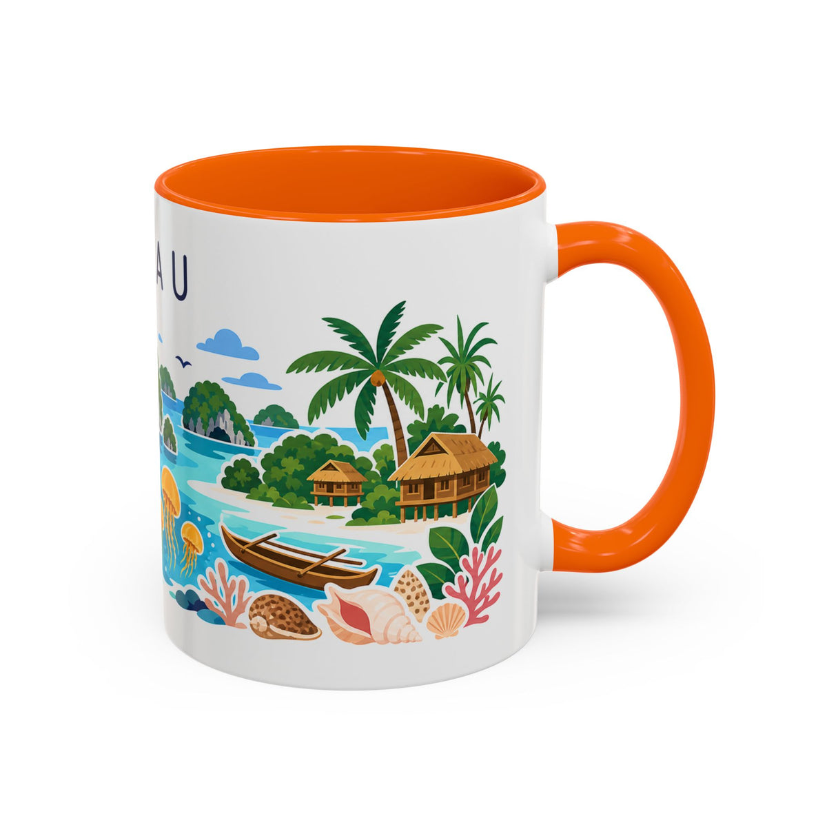 Palau Coffee Mug | Travel Souvenir Accent Mug | Country Gift Ceramic Cup 11oz 15oz
