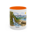 Olympic National Park Mug | US Travel Souvenir Accent Coffee Mug | 11oz 15oz Ceramic Cup