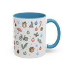 Portland Christmas Watercolor Mug | City Souvenir Coffee Cup (11oz 15oz)