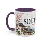 South Korea Home Country Mug | Moving Away Gift | Long Distance Friendship | 11 oz 15 oz Accent Mug