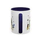 Grindelwald Illustrated Travel Mug | Switzerland Souvenir Accent Coffee Mug | 11oz 15oz Ceramic Cup