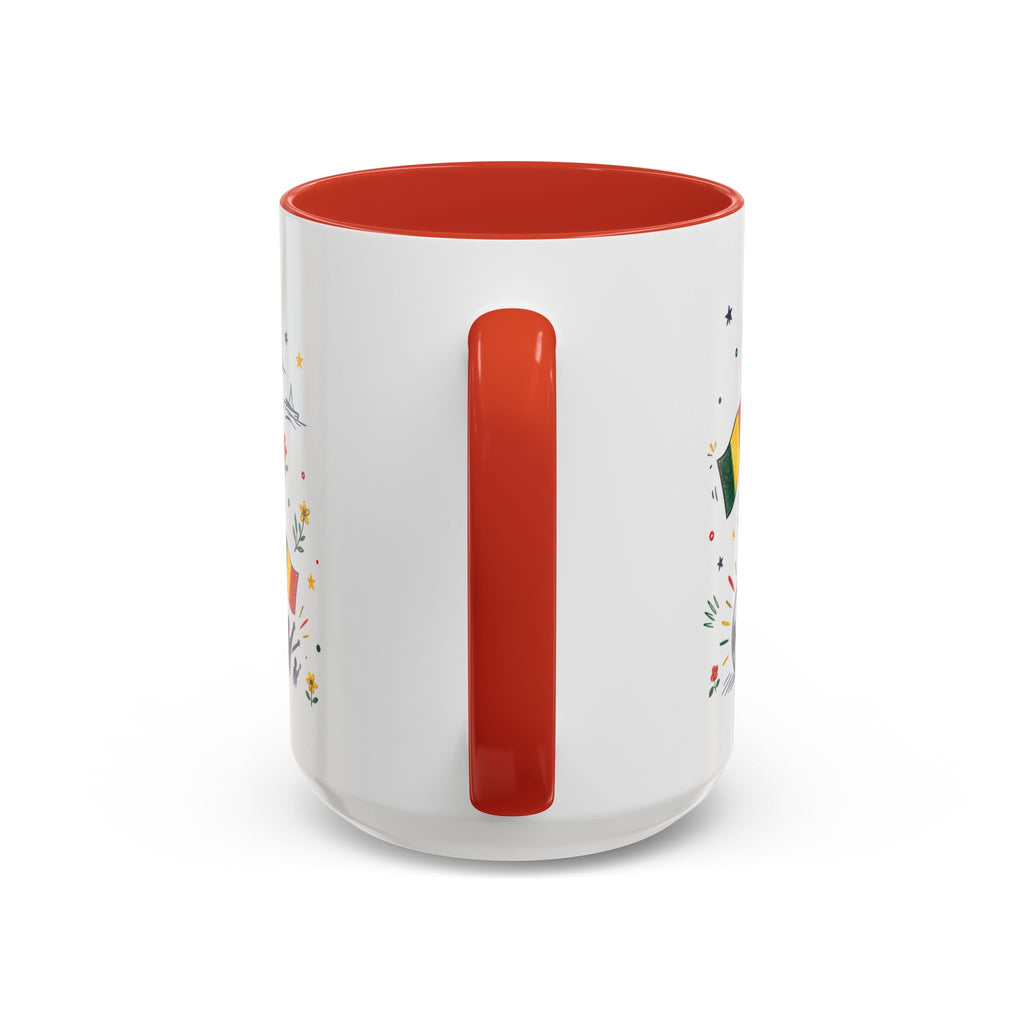 Senegal Soccer Coffee Mug | World Cup Fan Gift | Accent Color Ceramic 11oz 15oz Match Day Cup