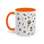 Florence Christmas Mug | Watercolor City Souvenir | Ceramic Coffee Cup (11oz 15oz)