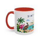 Sint Maarten Coffee Mug | Travel Souvenir Accent Mug | Country Gift Ceramic Cup 11oz 15oz