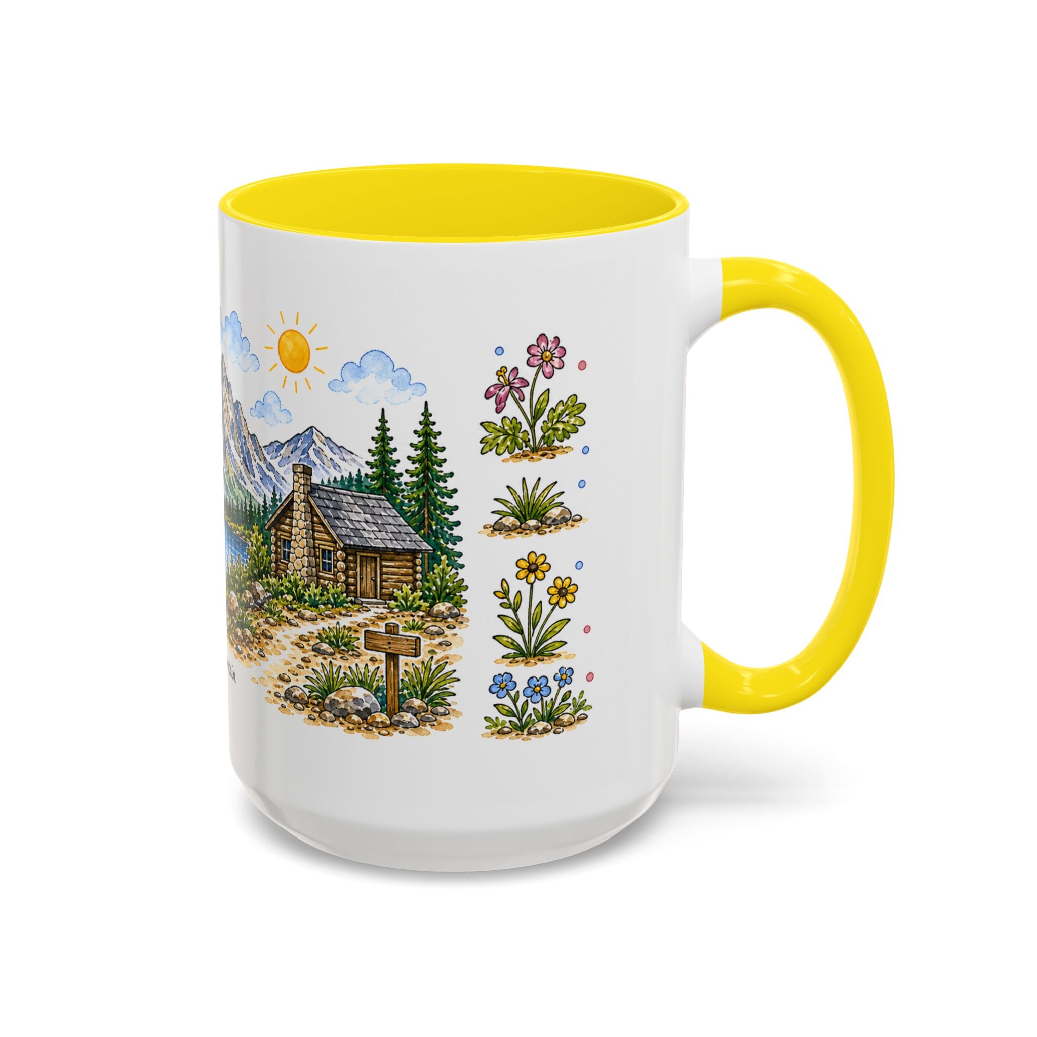 Rocky Mountain National Park Mug | US Travel Souvenir Accent Coffee Mug | 11oz 15oz Ceramic Cup