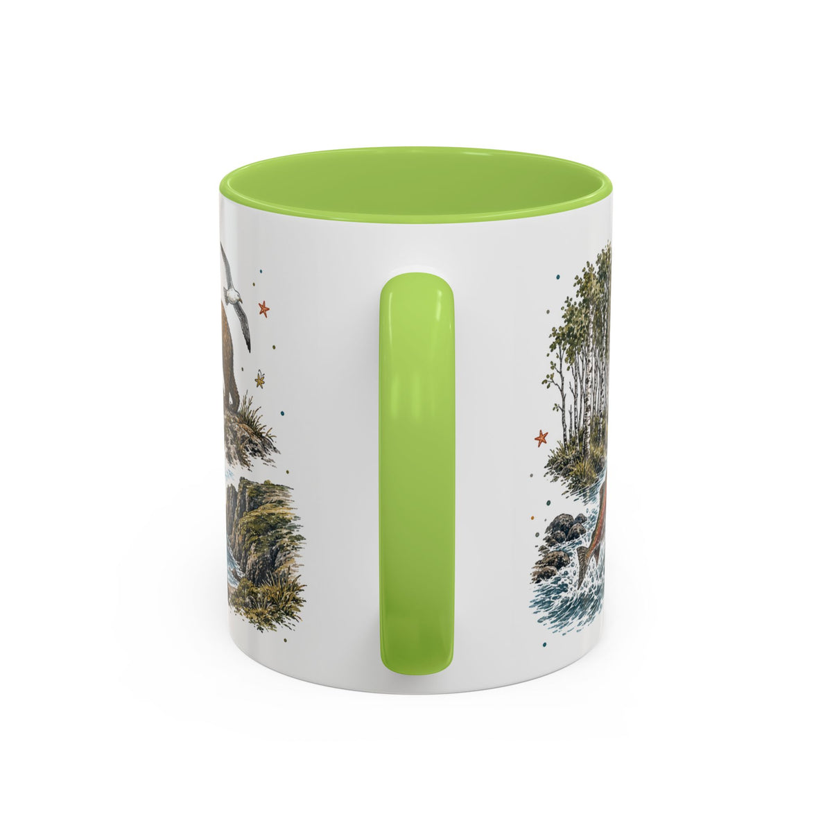 Kamchatka Peninsula Mug, Russia Travel Souvenir, Bucket List Gift, Accent Ceramic Coffee Mug 11oz 15oz