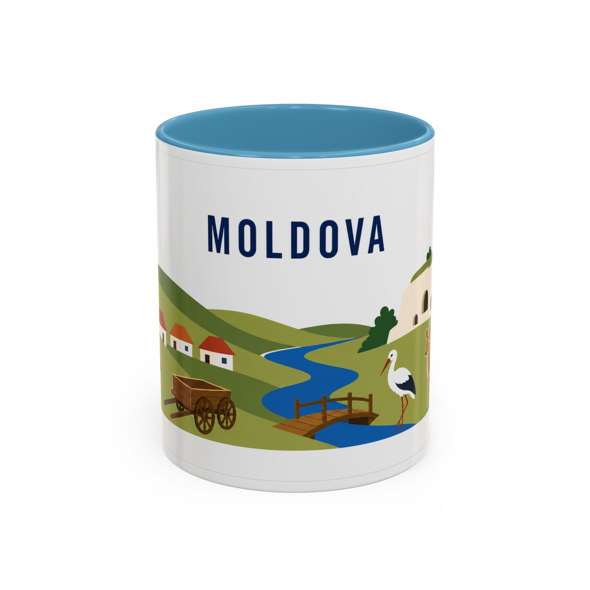 Moldova Coffee Mug | Travel Souvenir Accent Mug | Country Gift Ceramic Cup 11oz 15oz