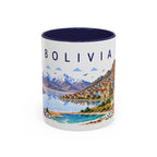 Bolivia Coffee Mug | Travel Souvenir Accent Mug | Place Gift Ceramic Cup 11oz 15oz