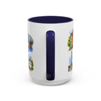 Cologne Illustrated Travel Mug | City Souvenir Accent Coffee Mug | 11oz 15oz Ceramic Cup