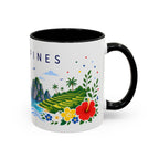 Philippines Coffee Mug | Travel Souvenir Accent Mug | Place Gift Ceramic Cup 11oz 15oz