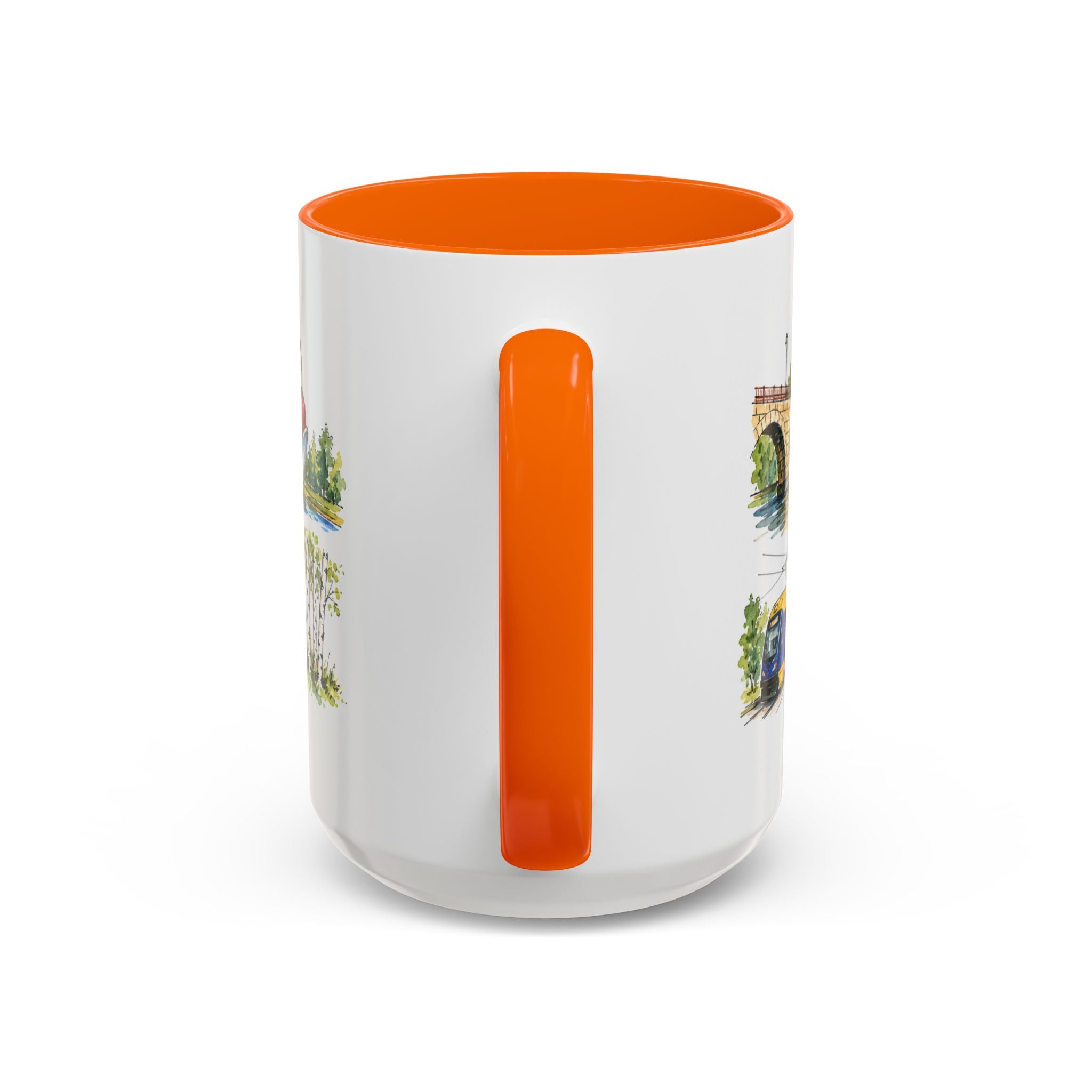 Minneapolis Illustrated Travel Mug | City Souvenir Accent Coffee Mug | 11oz 15oz Ceramic Cup