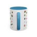 Denali National Park Christmas Mug | Watercolor Travel Souvenir | Holiday Gift | Accent Ceramic Coffee Cup 11oz 15oz