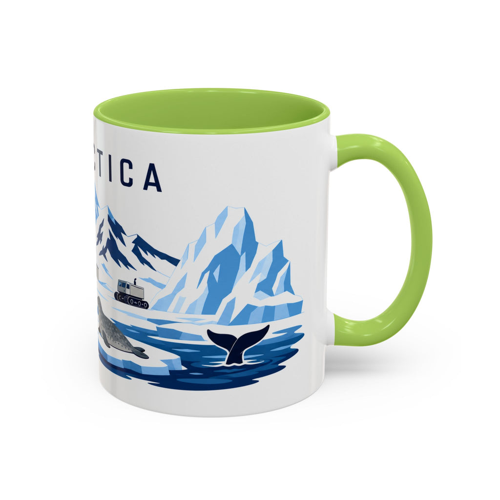 Antarctica Coffee Mug | Travel Souvenir Accent Mug | Country Gift Ceramic Cup 11oz 15oz