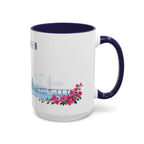 Shenzhen Coffee Mug | China Travel Souvenir | Porcelain Decal City Gift | 11oz 15oz Accent Mug