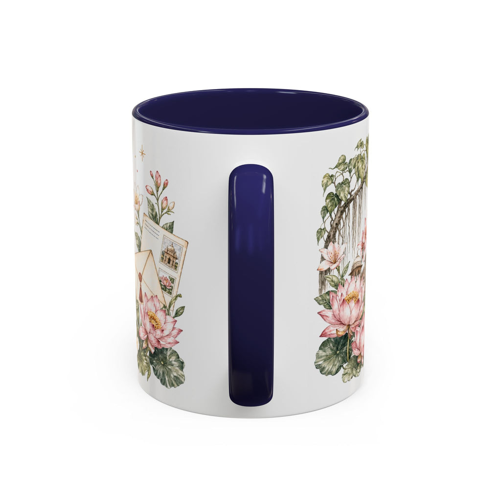 India Home Country Mug | Moving Away Gift | Long Distance Friendship | 11 oz 15 oz Accent Mug