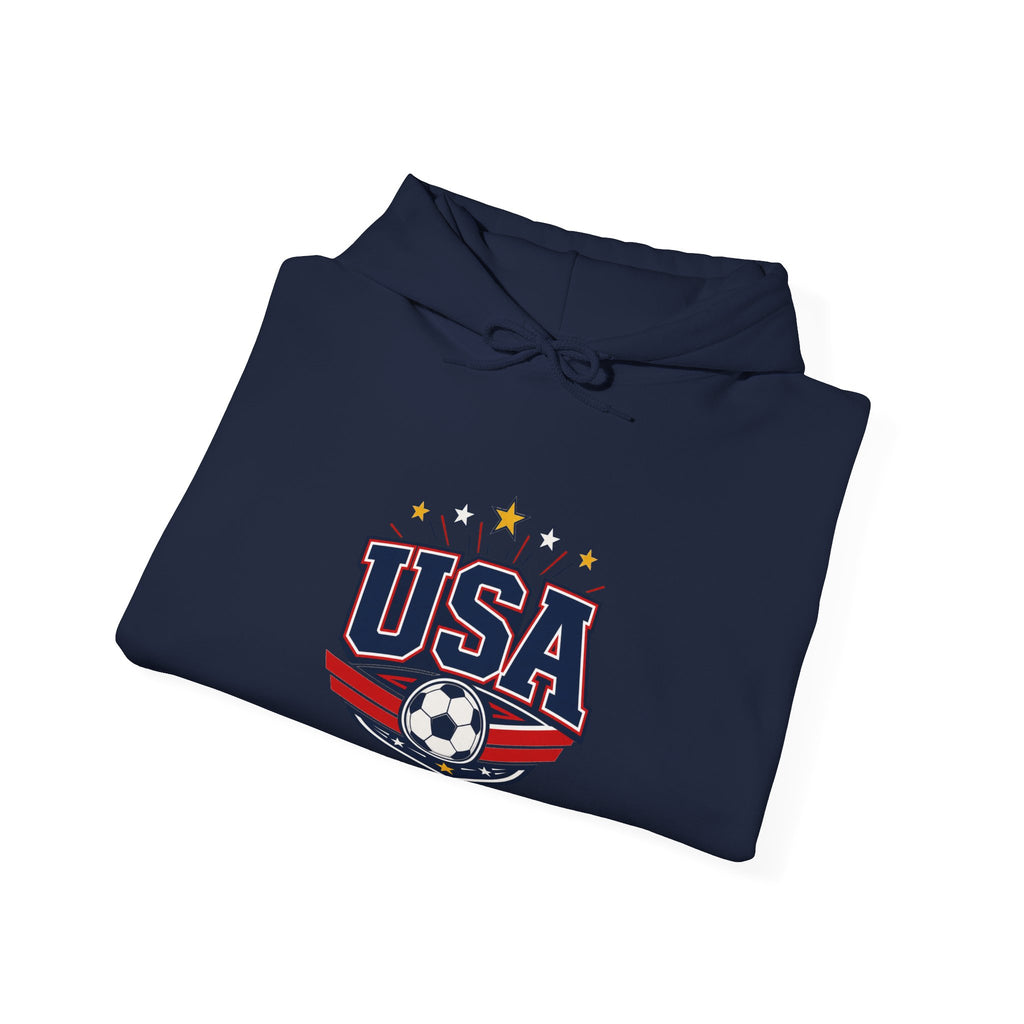 United States Soccer Hoodie | USA Football Fan Gift | Country Supporter Hoodie