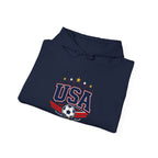 United States Soccer Hoodie | USA Football Fan Gift | Country Supporter Hoodie