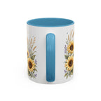 Kansas Home State Mug | Sunflower Prairie Landscape Coffee Cup