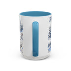 Great White North Coffee Mug | Canadian Pride Gift | Accent Color Ceramic 11oz 15oz
