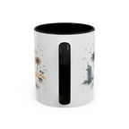 Dubai Coffee Mug | UAE Souvenir Travel Gift | Accent Color Ceramic 11oz 15oz